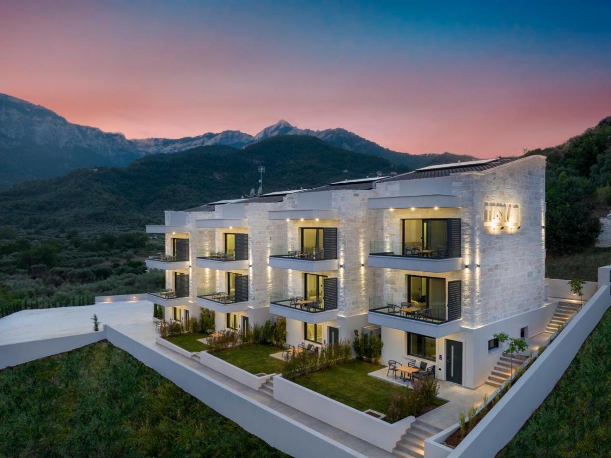 Toska Tower Aparthotel Chrysi Ammoudia Exterior foto