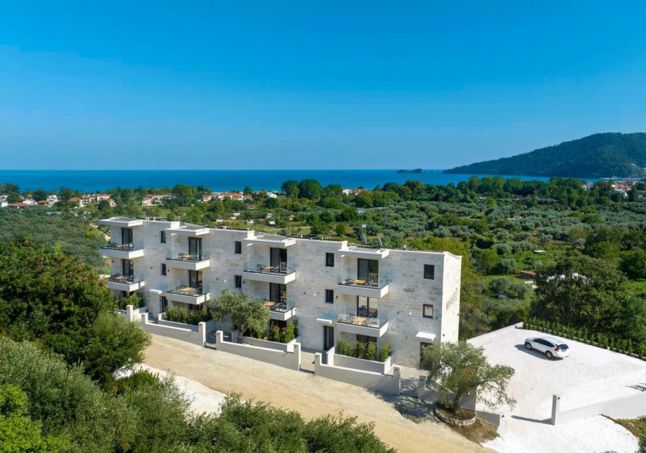 Toska Tower Aparthotel Chrysi Ammoudia Exterior foto